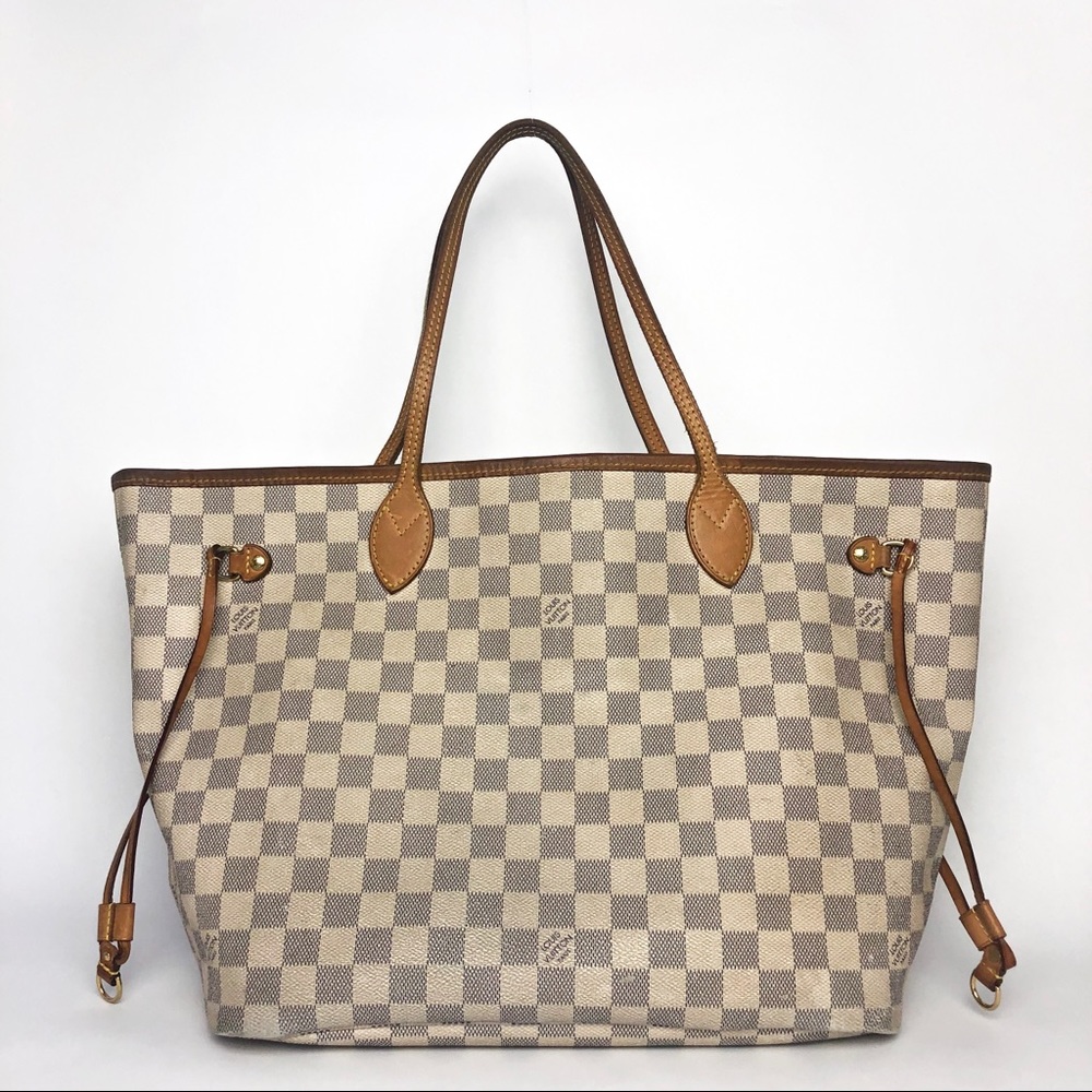 SOLD Louis Vuitton Damier Azur Neverfull MM